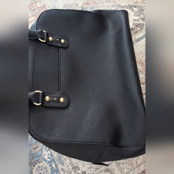 Michael Kors Large Saffiano Leather Structured Satchel - Picture 12 of 12